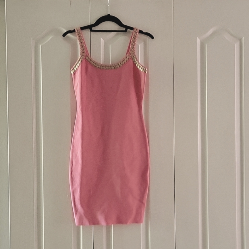 Marciano Studded Bandage Dress